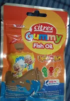 Mängden socker i citrex gummy fish oil