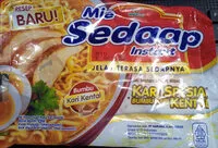 Mängden socker i Sedaap Kari Spesial 76G