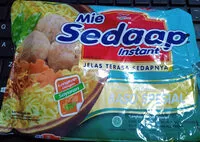 Mängden socker i Mike Sedaap Baso Spesial