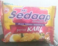Mängden socker i Mi sedaap. Mi segara. Jelas terasa sedapnya. Perisa kari