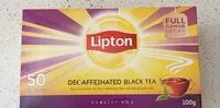 Mängden socker i Decaffeinated Black Tea