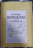 Mängden socker i Voralberger Bergkase
