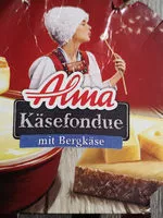 Mängden socker i Alma Käsefondue mit Bergkäse