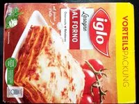 Mängden socker i Lasagne Al Forno