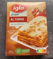 Mängden socker i Lasagne Al Forno