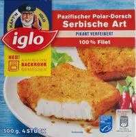 Mängden socker i Pazifischer Polardorsch Serbische Art