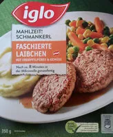 Mängden socker i Faschierte Laibchen mit Kartoffelpüree und Gemüse