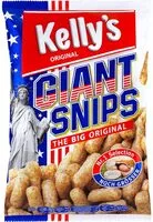 Mängden socker i Kelly‘s Giant Snips