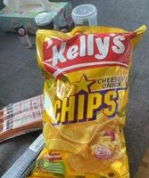 Mängden socker i Kelly’s chips - cheese and onion