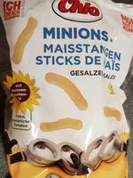 Mängden socker i Minion stick de maïs