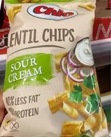 Mängden socker i Lentil chips