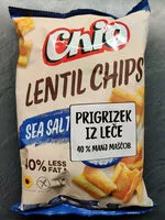 Mängden socker i Chio Lentil Čips