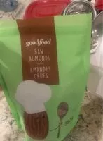 Mängden socker i Raw almonds