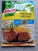 Mängden socker i Knorr Basis für Faschierte Laibchen