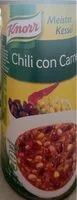 Mängden socker i Chili con Carne