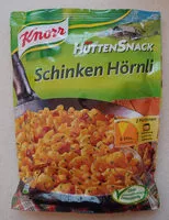 Mängden socker i Hüttensnack Schinken Hörnli