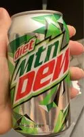 Mängden socker i Diet mtn dew