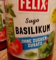 Mängden socker i Sugo Basilikum