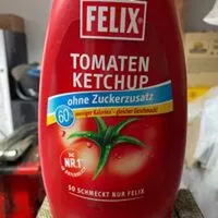 Mängden socker i Ketchup - ohne Zucker