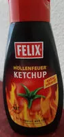 Mängden socker i Ketchup Höllenfeuer