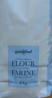 Mängden socker i Farine tout usage, non blanchie