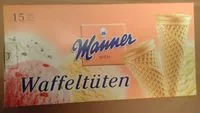 Mängden socker i Waffeltüten