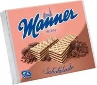 Mängden socker i Manner Schnitten Schokolade