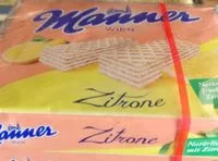 Mängden socker i Manner Zitrone