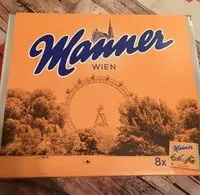 Mängden socker i Manner Schnitten Original Neapolitaner 8er