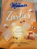 Mängden socker i Manner Zarties salty caramel