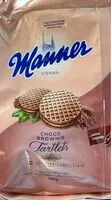 Mängden socker i Manner Vienna choco brownie tartlets