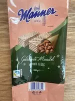 Mängden socker i Manner gebrannte Mandel