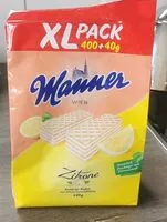 Mängden socker i Waffeln mit Zitronengeschmack
