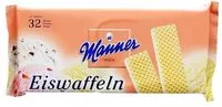 Mängden socker i Manner Eiswaffeln