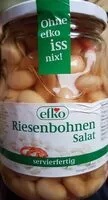 Mängden socker i Riesenbohnen Salat