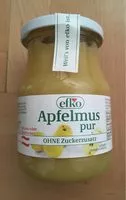 Mängden socker i Apfelmus ohne Zucker