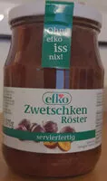 Mängden socker i Zwetschkenröster