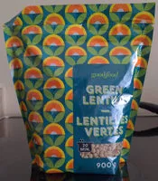 Mängden socker i Lentilles vertes