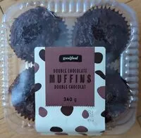 Mängden socker i Muffins double chocolat
