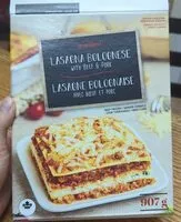Mängden socker i Lasagne Bolognaise