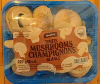 Mängden socker i Champignons blancs