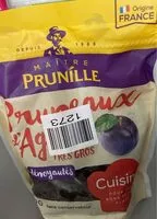 Mängden socker i Pruneaux