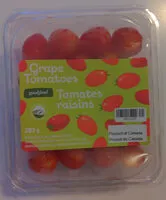 Mängden socker i Tomates raisins