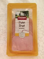 Mängden socker i Putenbrust geräuchert