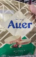 Mängden socker i Auer Waffeln Haselnuss