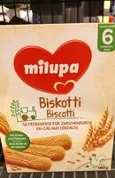 Mängden socker i Milupa biscuits