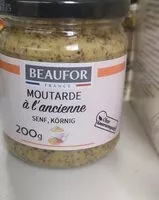 Mängden socker i Moutarde à l'ancienne