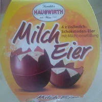 Mängden socker i Milch Eier