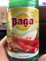 Mängden socker i Pago rhubarbe