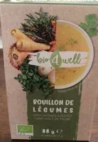 Mängden socker i Bouillon de legumes